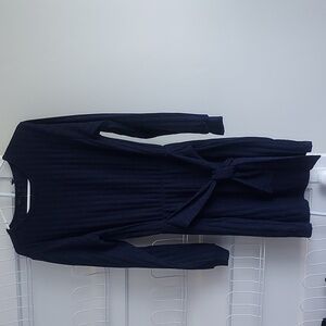 Fraiche by J Tie-Front Dress Ribbed NWT Nordsrom